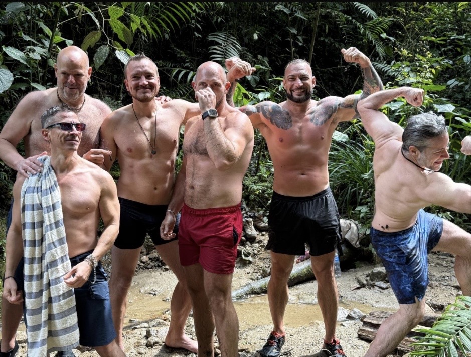 A recent Lobo Life™ group after a waterfall hike