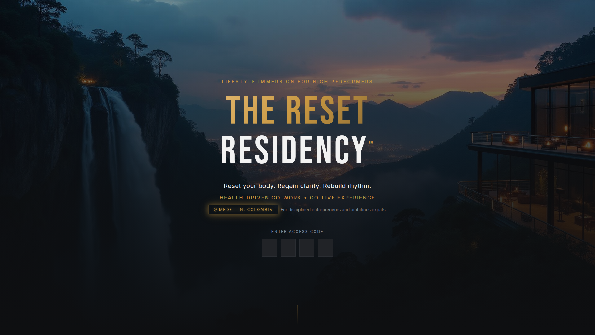 The Reset Residency™ cowork and coliving community in Medellín